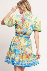 MEET ME IN PARADISE WOVEN MINI DRESS - Flying Tomato - Flyclothing LLC