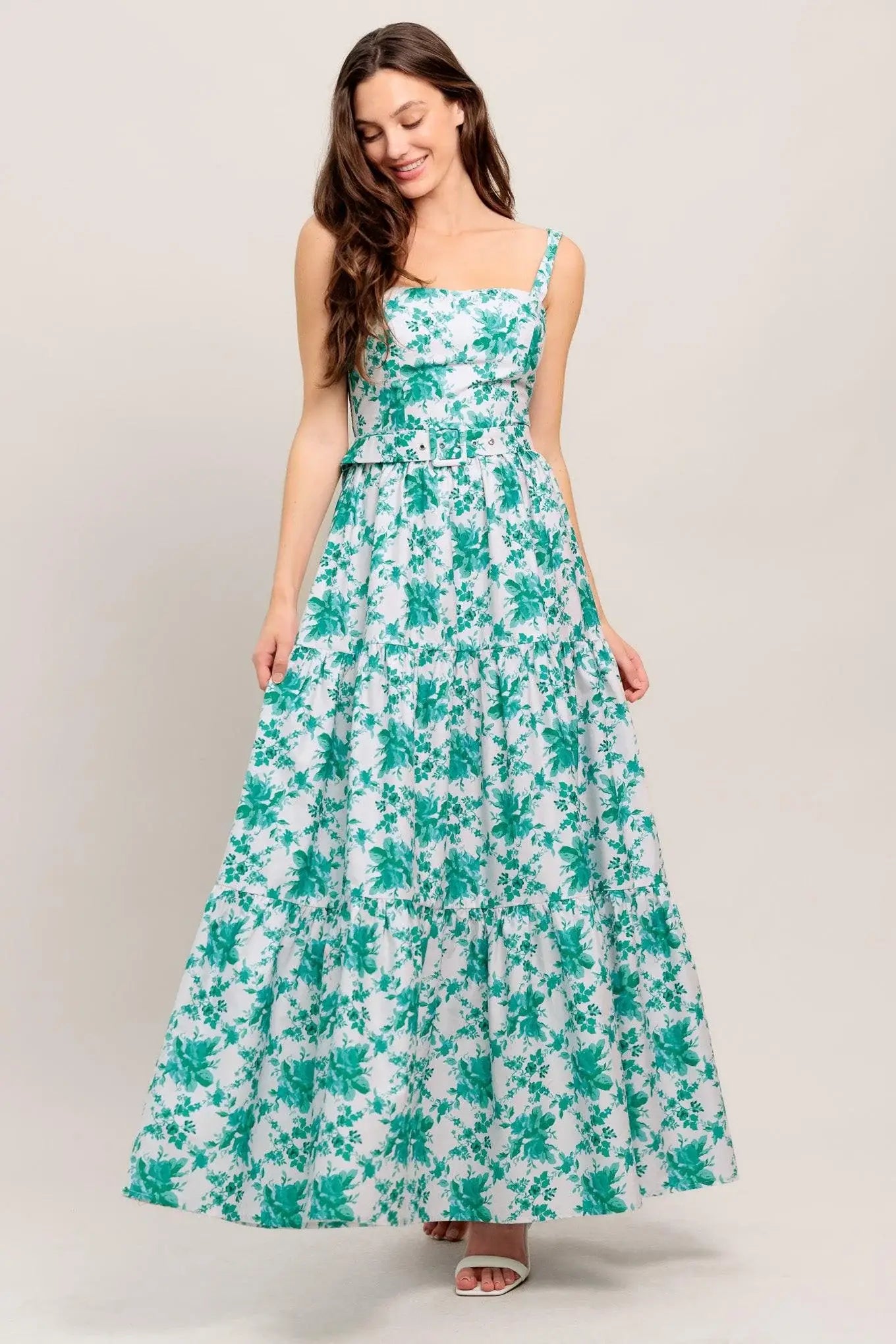 LOVE GROWS HERE WOVEN MAXI DRESS - Flying Tomato - Flyclothing LLC