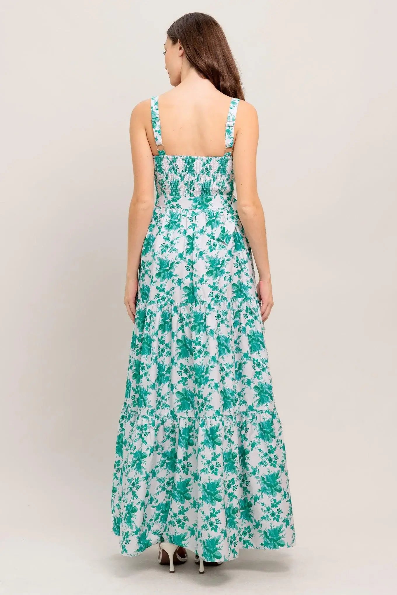 LOVE GROWS HERE WOVEN MAXI DRESS - Flying Tomato - Flyclothing LLC