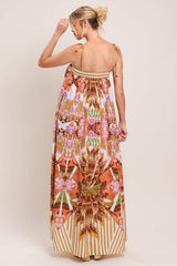 PALM OASIS WOVEN MAXI DRESS