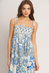 COASTAL DREAM WOVEN MAXI DRESS - Flying Tomato - Flyclothing LLC