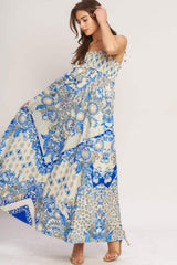 COASTAL DREAM WOVEN MAXI DRESS - Flying Tomato - Flyclothing LLC