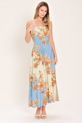 SUMMER SERENADE WOVEN MIDI DRESS - Flying Tomato - Flyclothing LLC