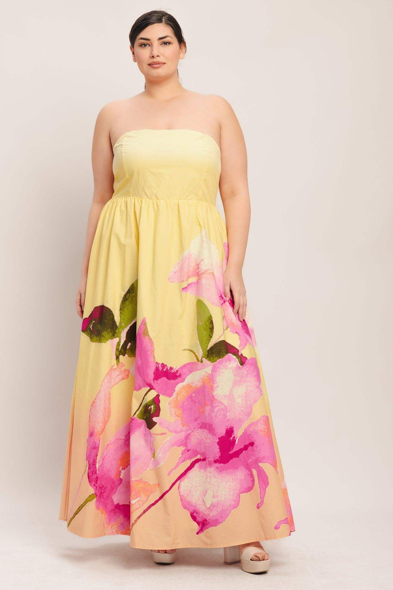 DREAMY OMBRE WOVEN MAXI DRESS - Flying Tomato - Flyclothing LLC