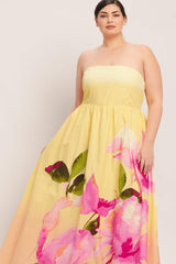 DREAMY OMBRE WOVEN MAXI DRESS - Flying Tomato - Flyclothing LLC