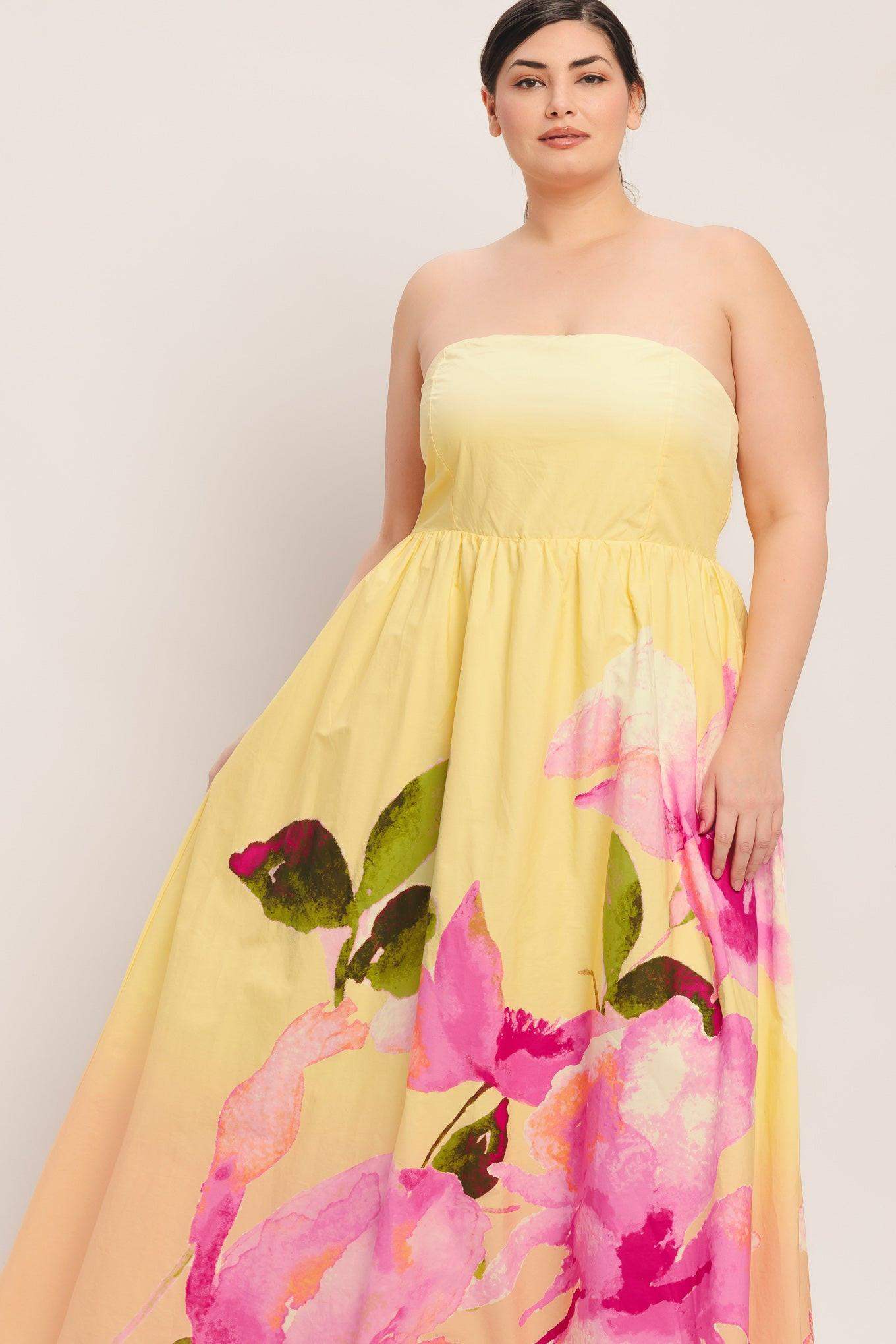 DREAMY OMBRE WOVEN MAXI DRESS - Flying Tomato - Flyclothing LLC