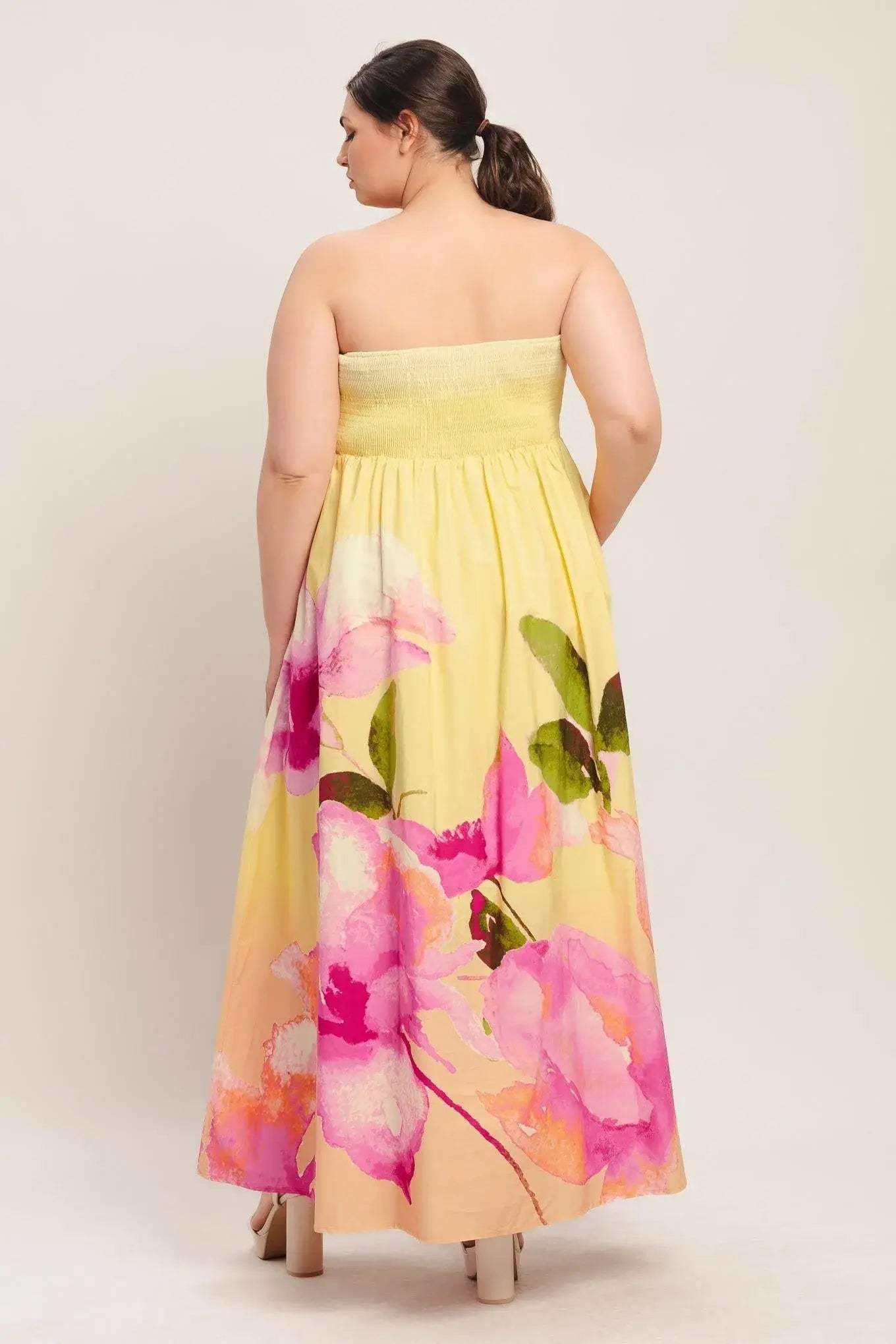 DREAMY OMBRE WOVEN MAXI DRESS - Flying Tomato - Flyclothing LLC