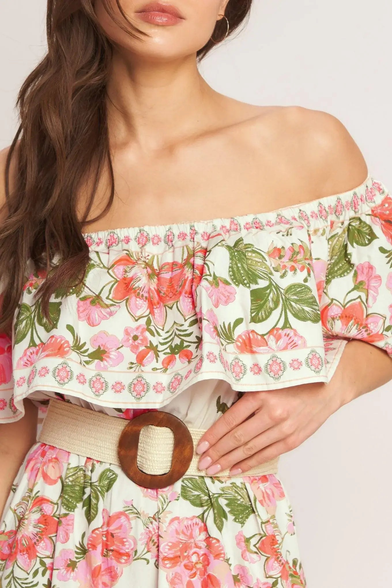 SWEET ESCAPE OFF SHOULDER MAXI DRESS - Flying Tomato - Flyclothing LLC