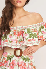 SWEET ESCAPE OFF SHOULDER MAXI DRESS - Flying Tomato - Flyclothing LLC