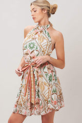 SOFT VOYAGE WOVEN MINI DRESS - Flying Tomato - Flyclothing LLC