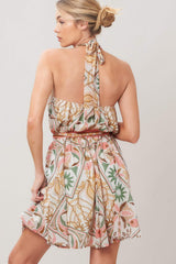 SOFT VOYAGE WOVEN MINI DRESS - Flying Tomato - Flyclothing LLC