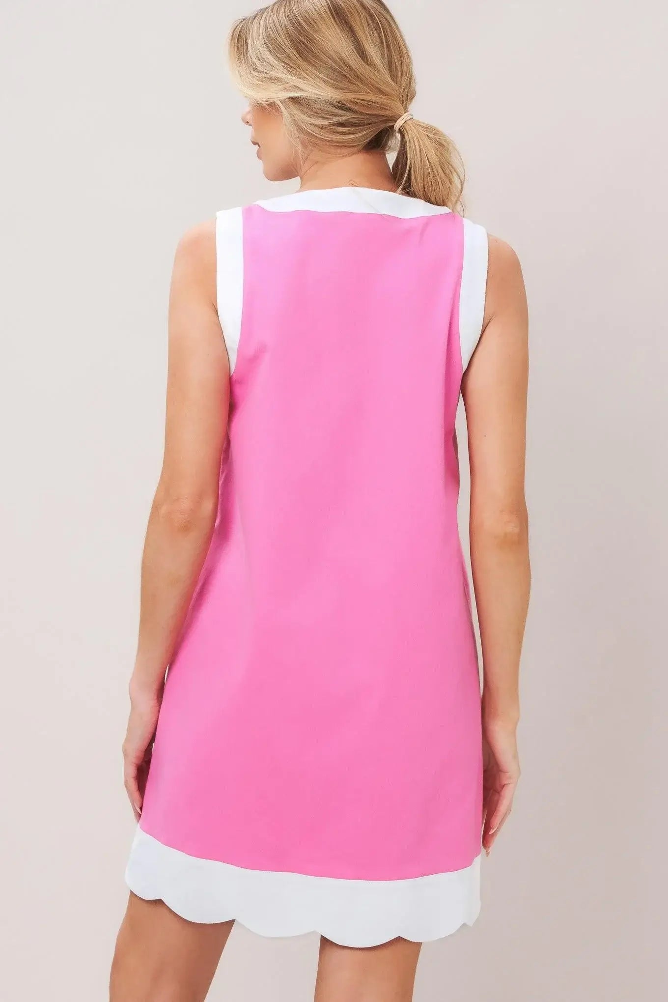 BARBIE SHIFT WOVEN MINI DRESS - Flying Tomato - Flyclothing LLC