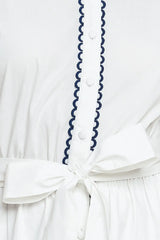 A LITTLE BIT LOVELY WOVEN MINI DRESS - Flying Tomato - Flyclothing LLC