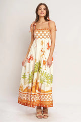 PALM COAST DREAM WOVEN MAXI DRESS - Flying Tomato - Flyclothing LLC