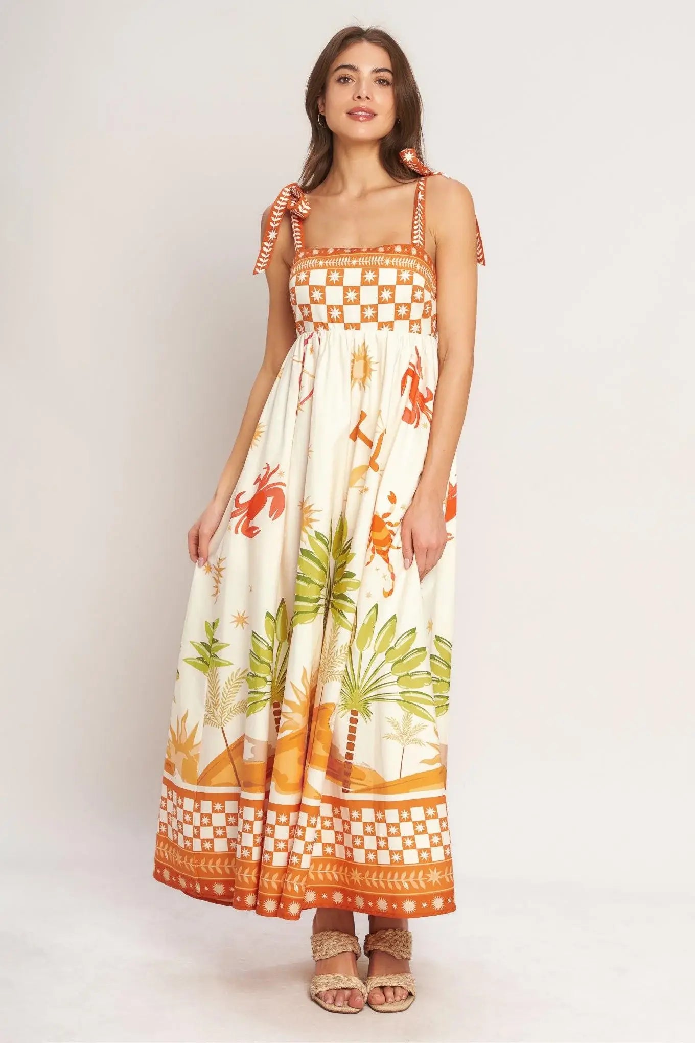 PALM COAST DREAM WOVEN MAXI DRESS - Flying Tomato - Flyclothing LLC
