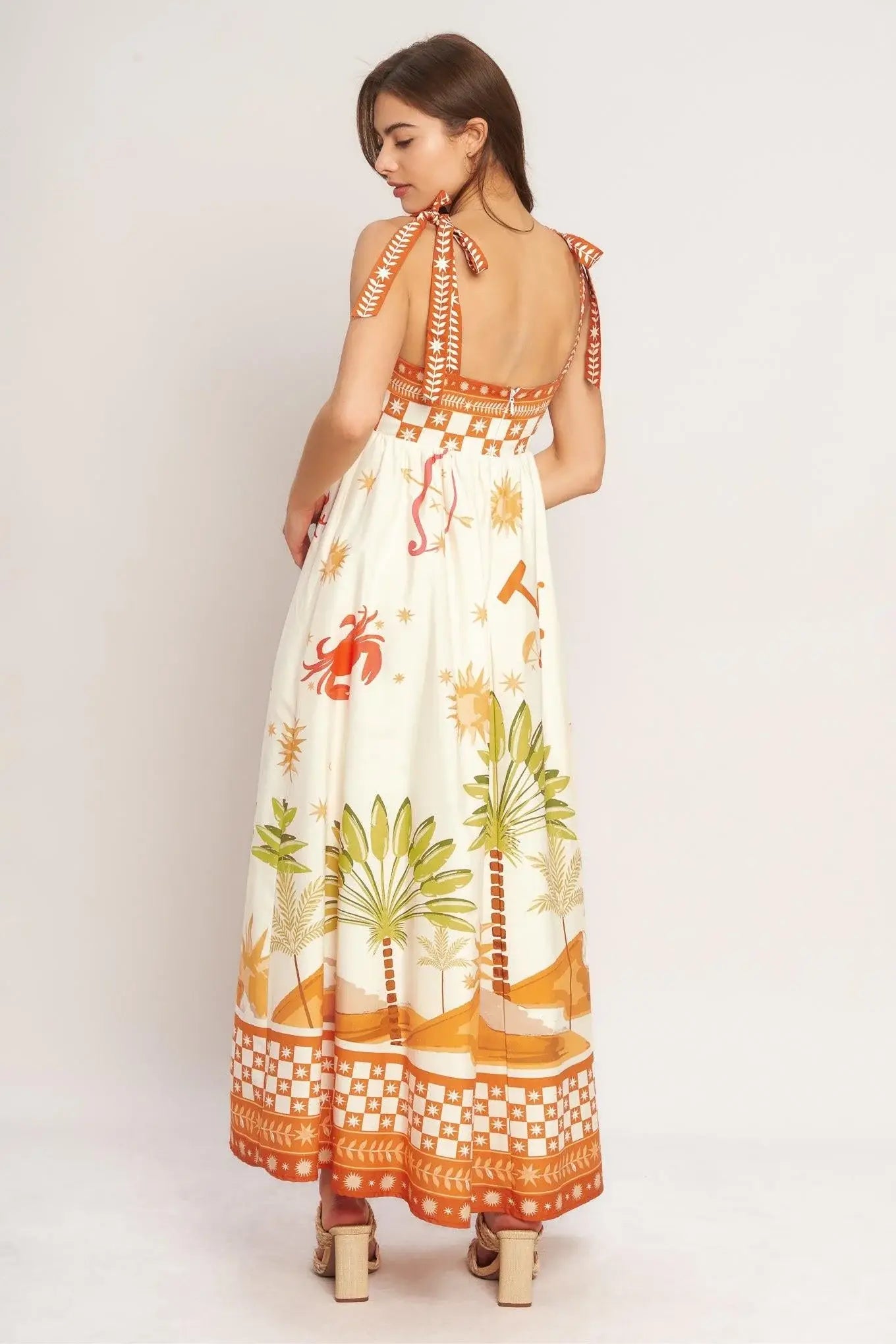 PALM COAST DREAM WOVEN MAXI DRESS - Flying Tomato - Flyclothing LLC