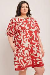 STRAIGHT & STRONG WOVEN MINI DRESS - Flying Tomato - Flyclothing LLC