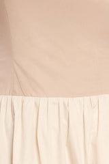 SPRING HARMONY COLOR BLOCKED MIDI DRESS - Flying Tomato - Flyclothing LLC