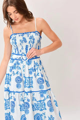 SANTORINI DREAM WOVEN MAXI DRESS - Flying Tomato - Flyclothing LLC