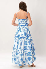 SANTORINI DREAM WOVEN MAXI DRESS - Flying Tomato - Flyclothing LLC