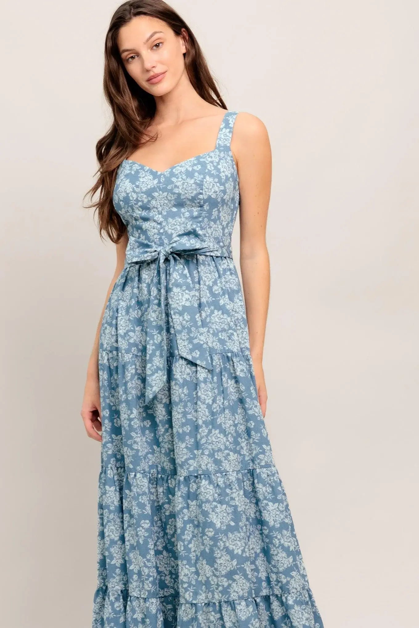 MODERN PRAIRIE BLOOM WOVEN MAXI DRESS - Flying Tomato - Flyclothing LLC