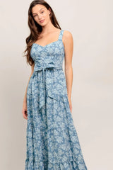 MODERN PRAIRIE BLOOM WOVEN MAXI DRESS - Flying Tomato - Flyclothing LLC
