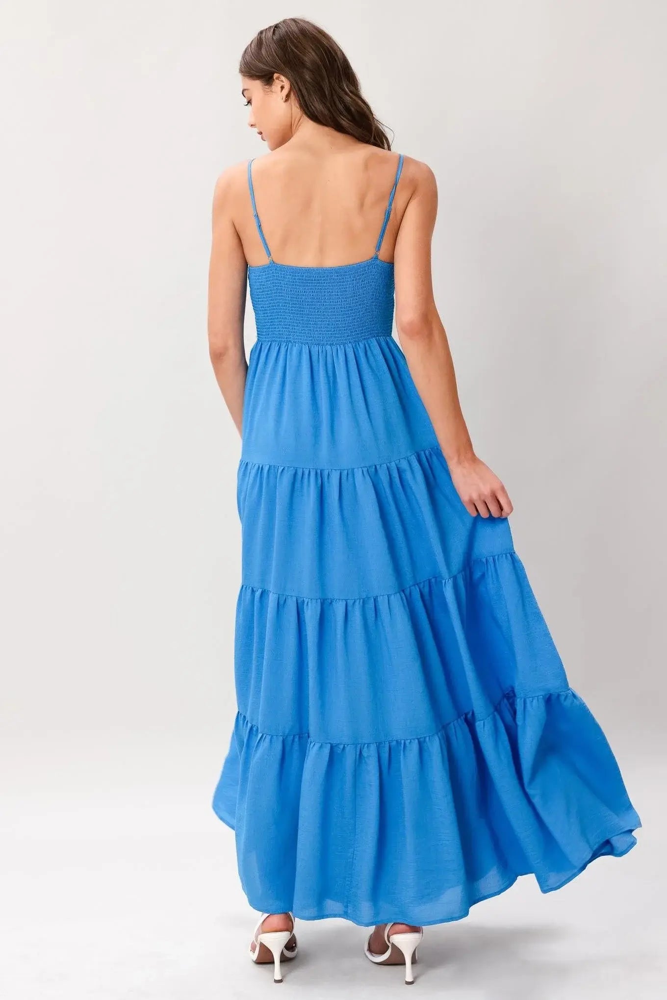 NOMAD BLOOM WOVEN MAXI DRESS - Flying Tomato - Flyclothing LLC