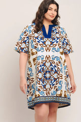 MEDITERRANEAN SOUL WOVEN MINI DRESS - Flying Tomato - Flyclothing LLC