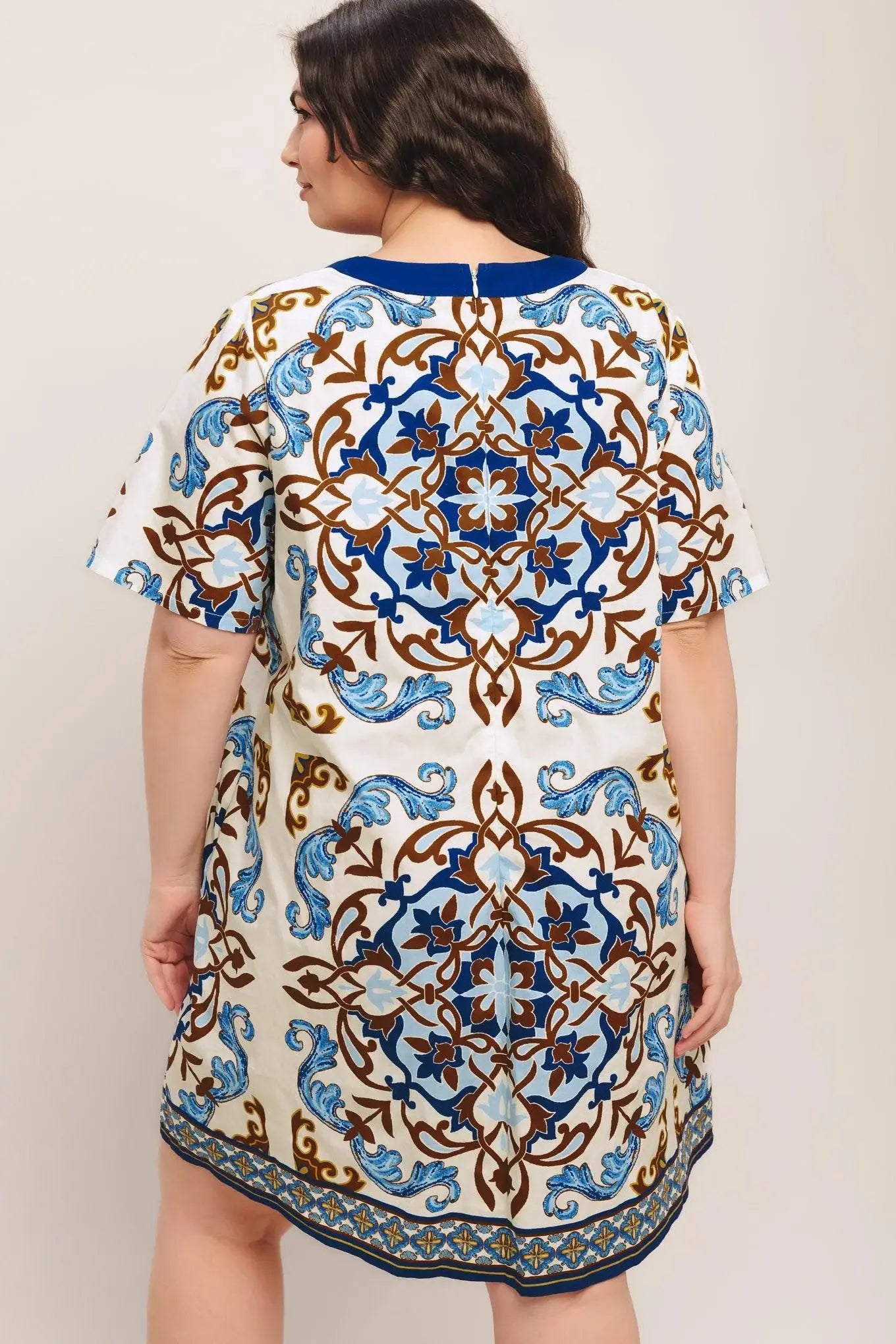 MEDITERRANEAN SOUL WOVEN MINI DRESS - Flying Tomato - Flyclothing LLC
