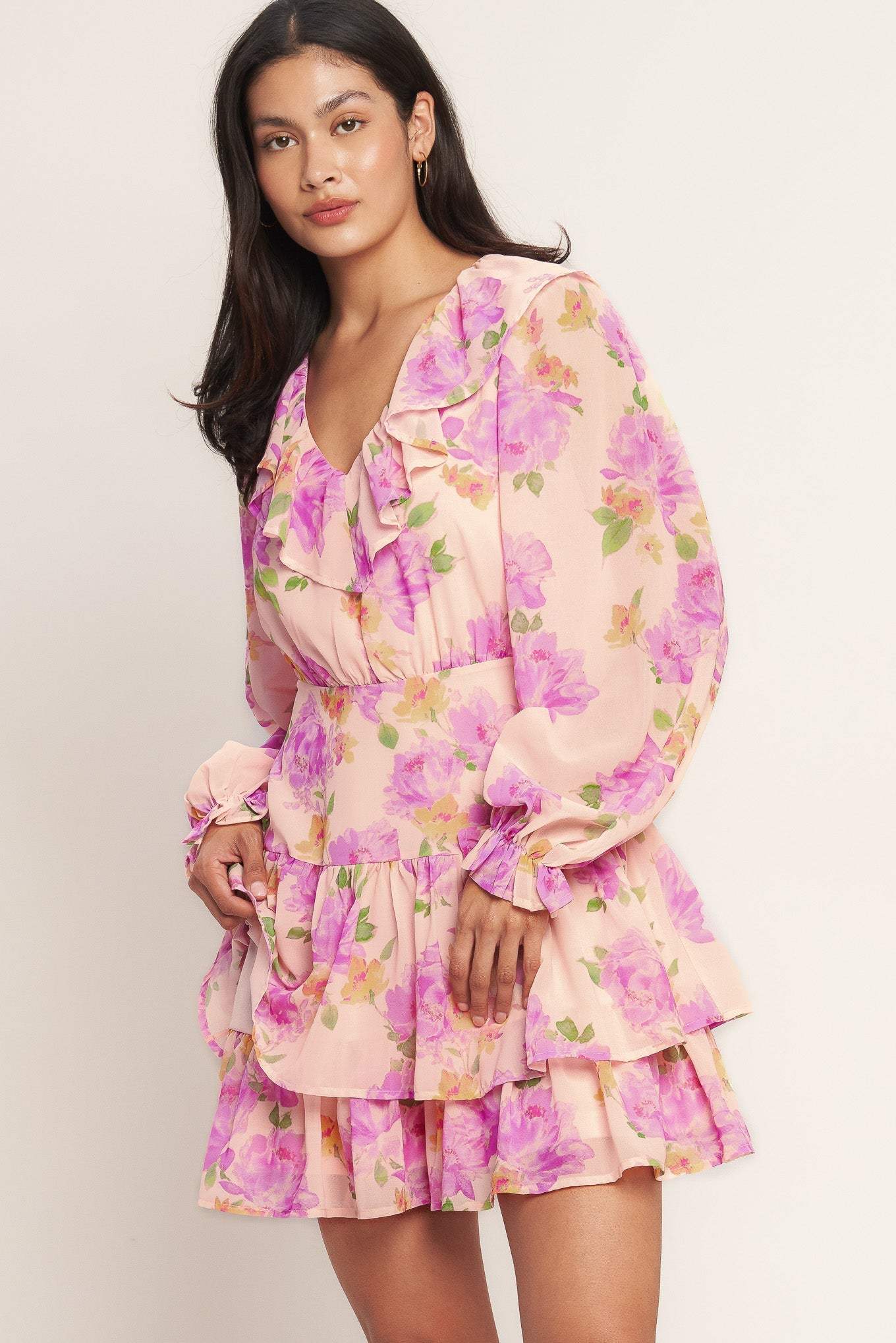 SWEET SERENDIPITY WOVEN MINI DRESS - Flying Tomato - Flyclothing LLC