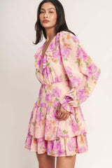 SWEET SERENDIPITY WOVEN MINI DRESS - Flying Tomato - Flyclothing LLC