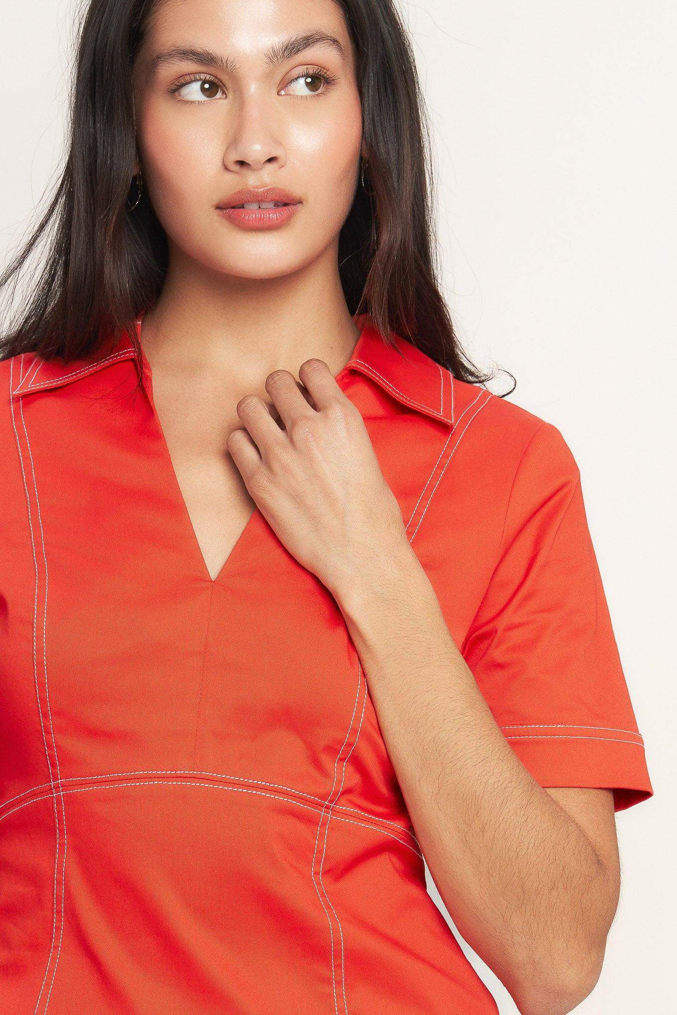 BOLD AND BEAUTIFUL WOVEN MINI DRESS - Flying Tomato - Flyclothing LLC