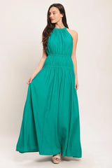 RIVER WALK WOVEN MAXI DRESS - Flying Tomato - Flyclothing LLC