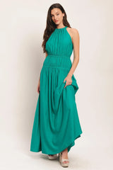 RIVER WALK WOVEN MAXI DRESS - Flying Tomato - Flyclothing LLC