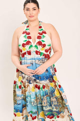 ITALIAN RIVIERA DREAM WOVEN MAXI DRESS - Flying Tomato - Flyclothing LLC