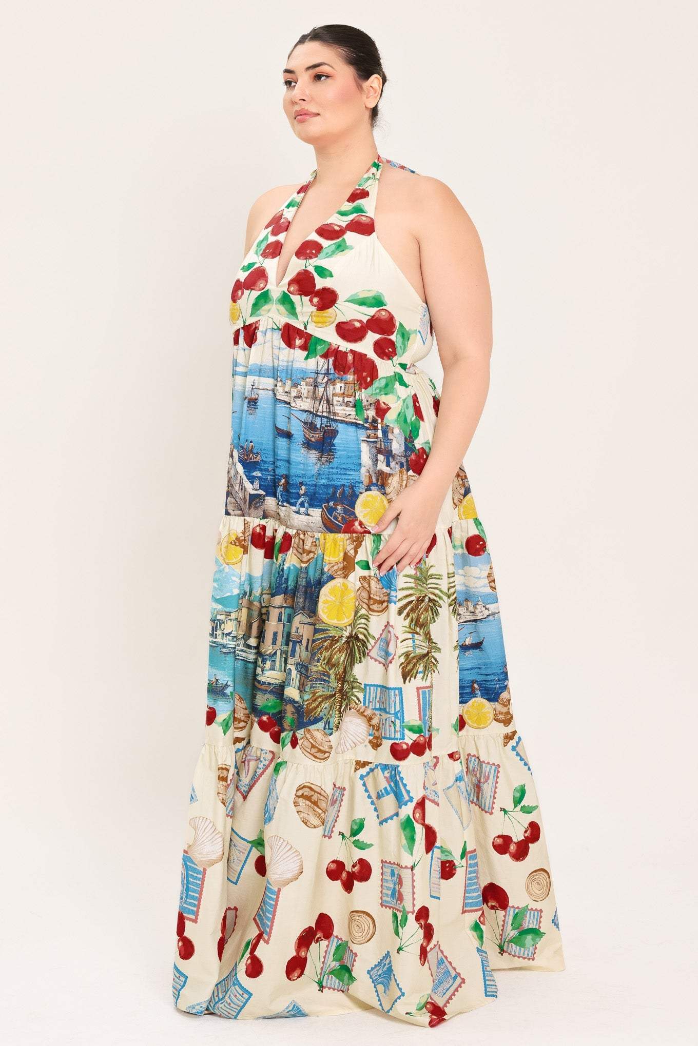 ITALIAN RIVIERA DREAM WOVEN MAXI DRESS - Flying Tomato - Flyclothing LLC