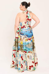 ITALIAN RIVIERA DREAM WOVEN MAXI DRESS - Flying Tomato - Flyclothing LLC