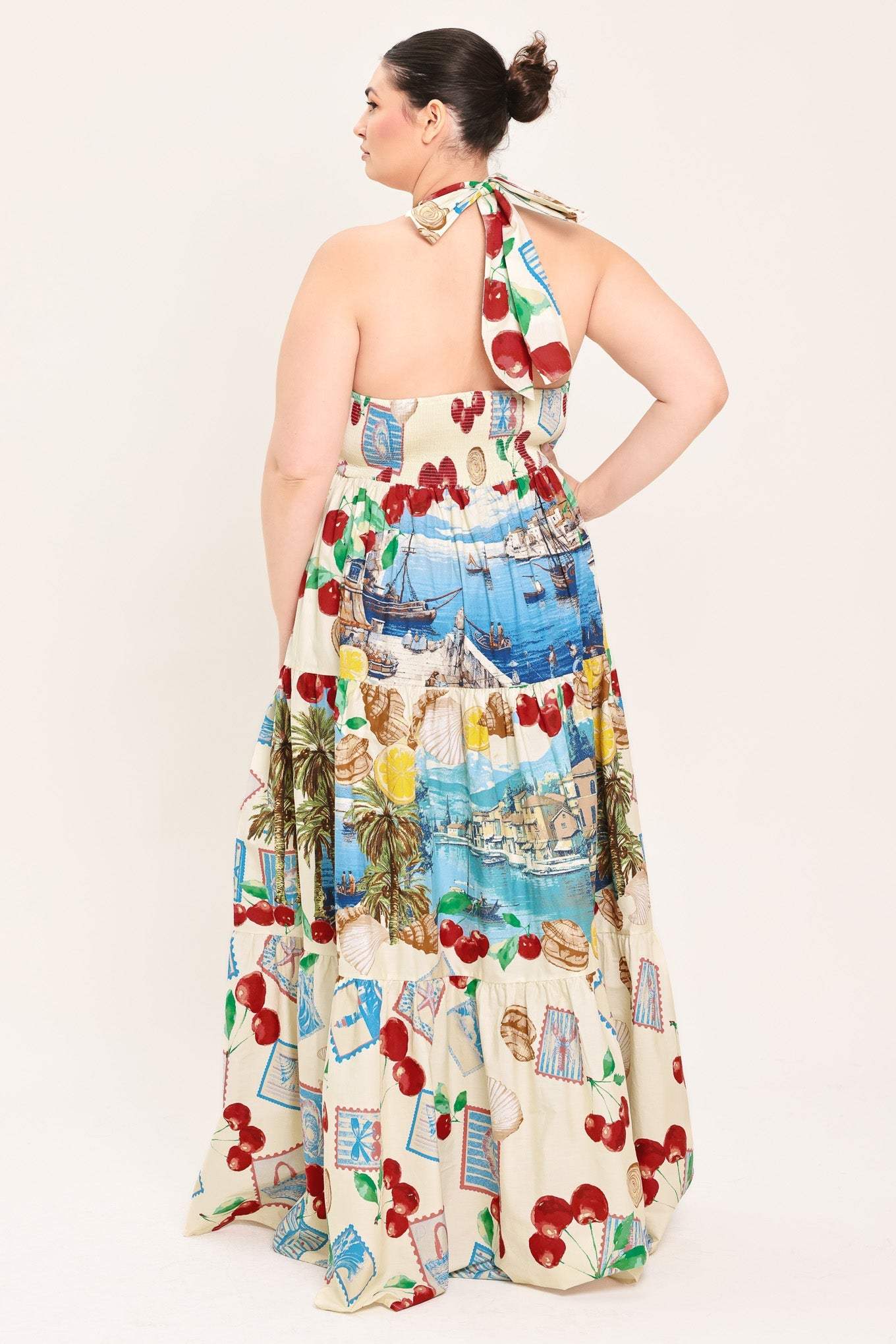 ITALIAN RIVIERA DREAM WOVEN MAXI DRESS - Flying Tomato - Flyclothing LLC