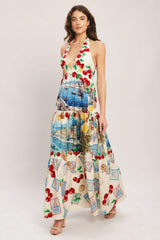 ITALIAN RIVIERA DREAM WOVEN MAXI DRESS - Flying Tomato - Flyclothing LLC