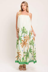 CARIBBEAN BREEZE WOVEN MAXI DRESS