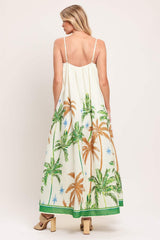 CARIBBEAN BREEZE WOVEN MAXI DRESS