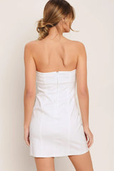 CITY TO COAST WOVEN MINI DRESS - Flying Tomato - Flyclothing LLC