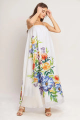 GARDEN AIR WOVEN ANKLE DRESS - Flying Tomato - Flyclothing LLC