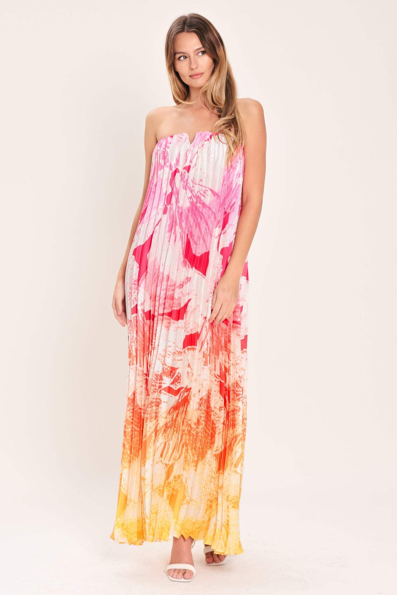 VACAY CRUSH WOVEN MAXI DRESS - Flying Tomato - Flyclothing LLC