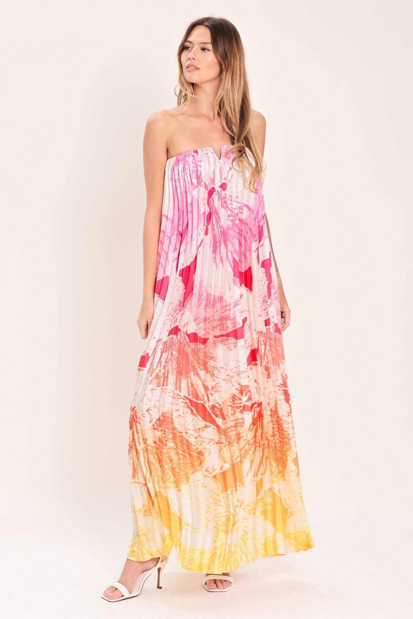 VACAY CRUSH WOVEN MAXI DRESS - Flying Tomato - Flyclothing LLC