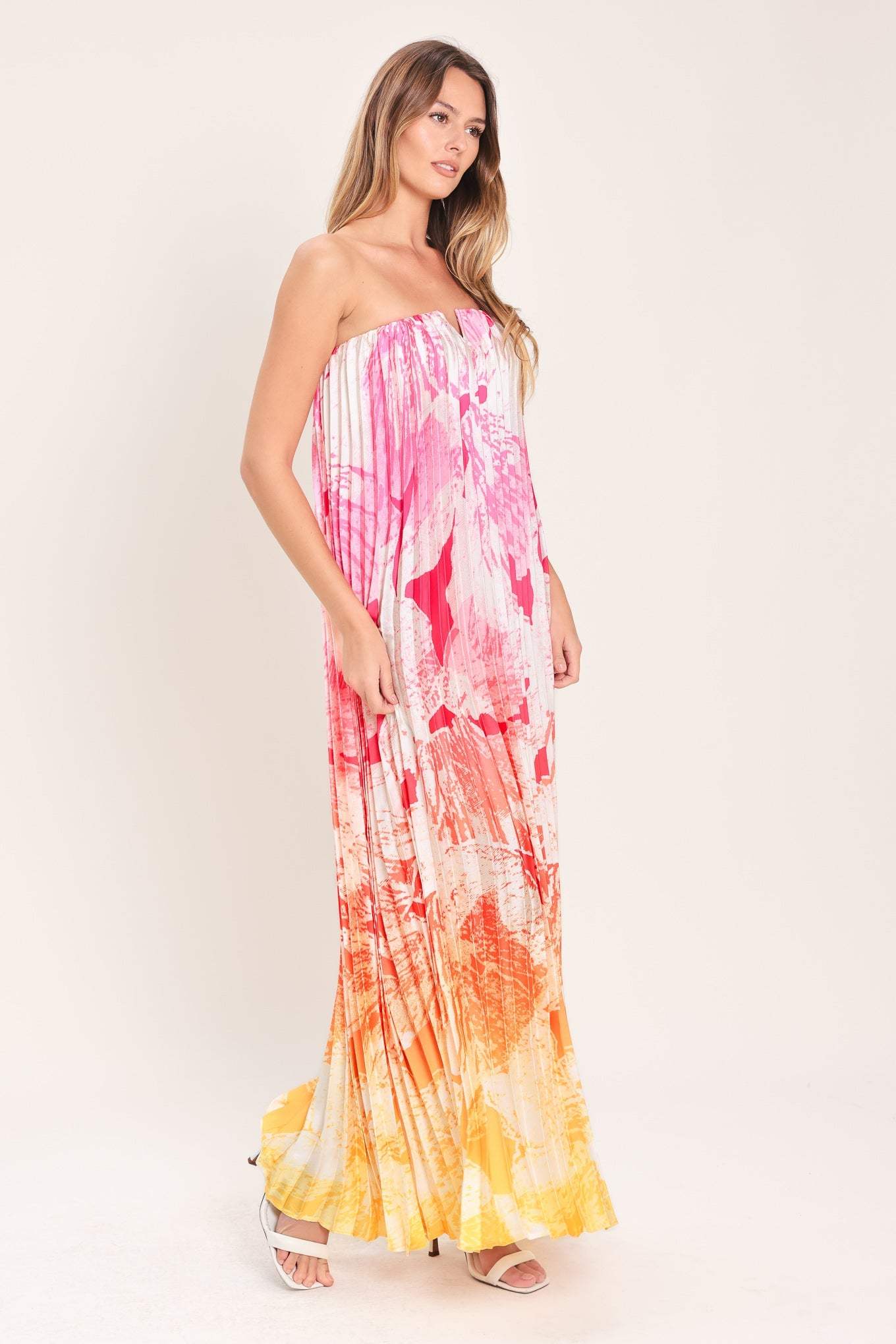 VACAY CRUSH WOVEN MAXI DRESS - Flying Tomato - Flyclothing LLC