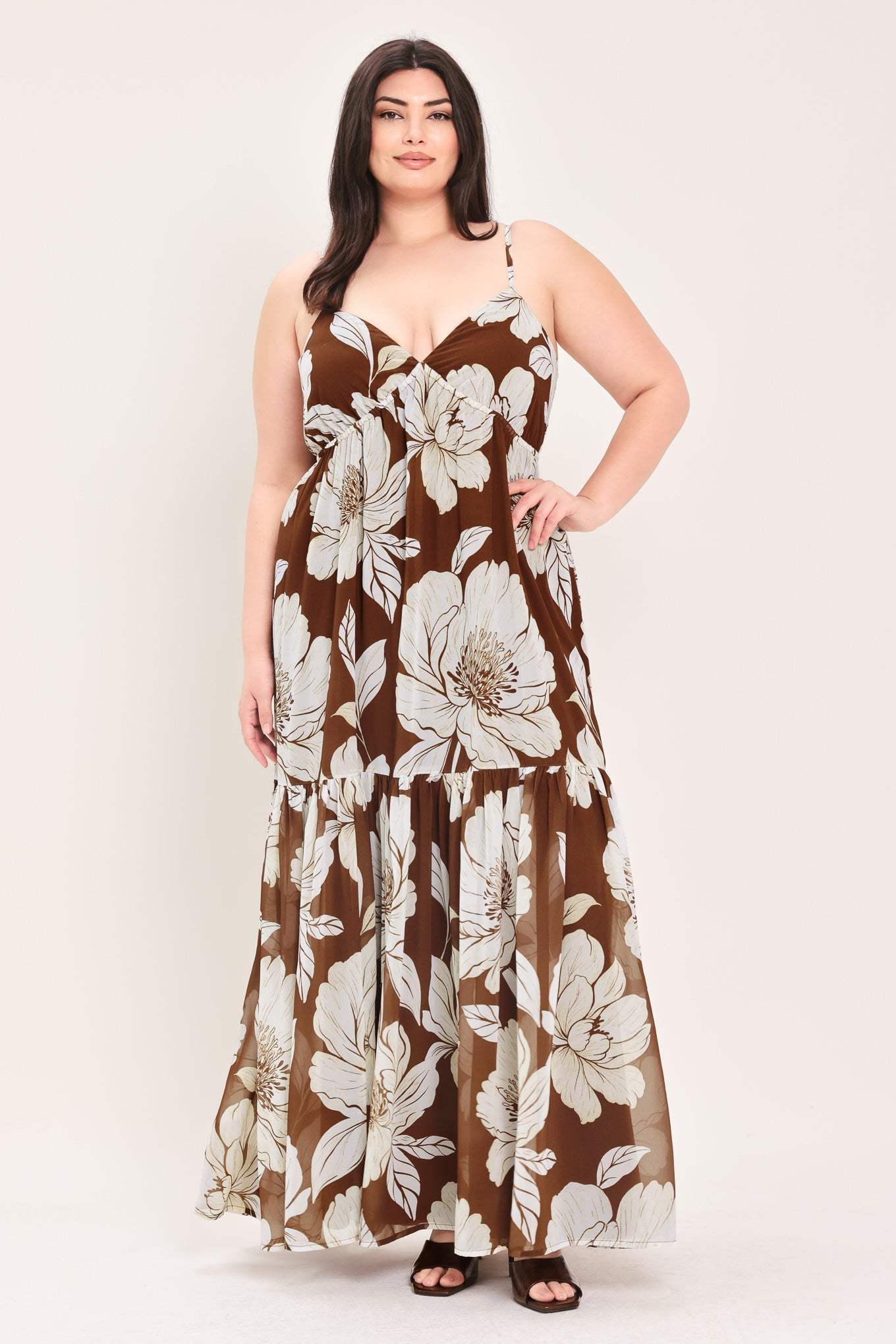 DESERT BLOOM WOVEN MAXI DRESS - Flying Tomato - Flyclothing LLC