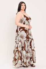 DESERT BLOOM WOVEN MAXI DRESS - Flying Tomato - Flyclothing LLC