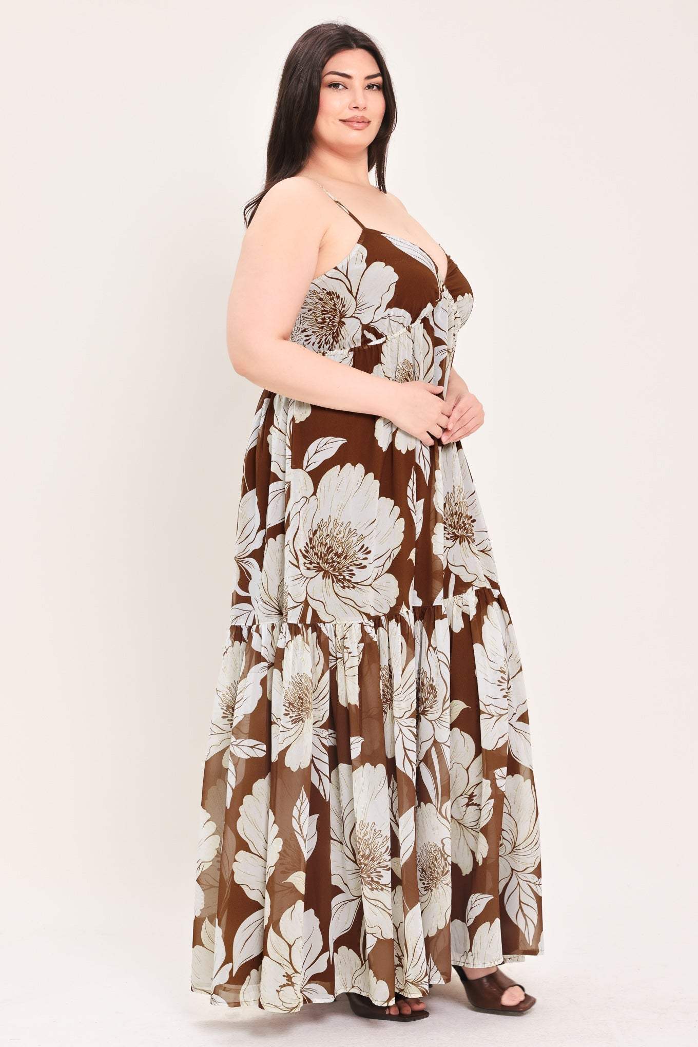 DESERT BLOOM WOVEN MAXI DRESS - Flying Tomato - Flyclothing LLC