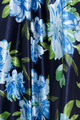 ELEGANT BLOSSOM WOVEN MAXI DRESS - Flying Tomato - Flyclothing LLC